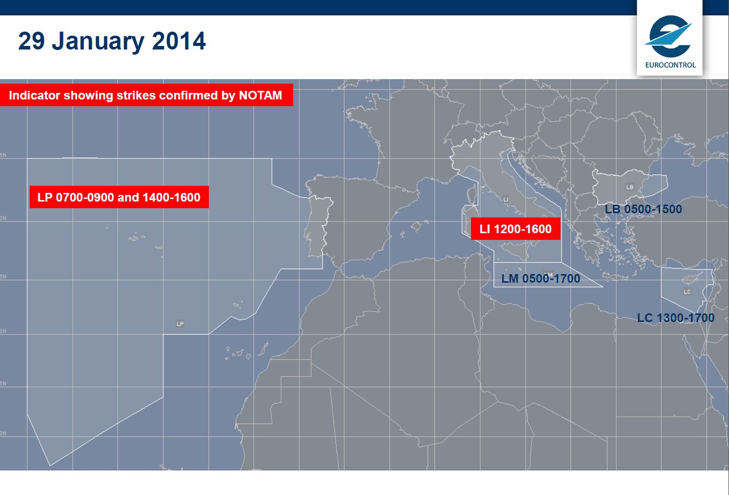 Strike ATC 29/01/14