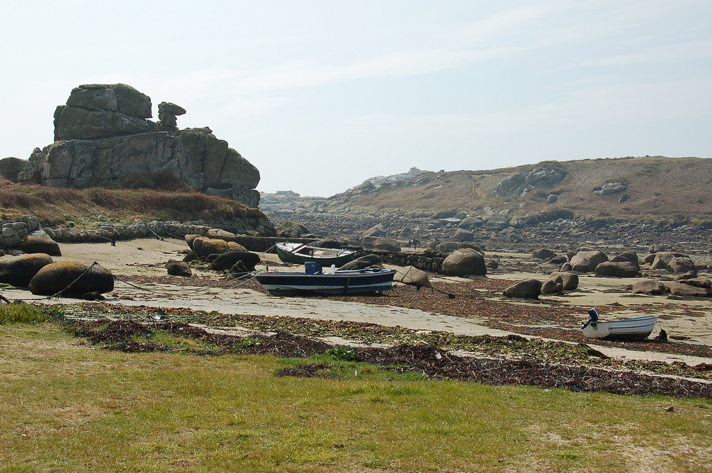 The Isles of Scilly at beautifully crude islands. 