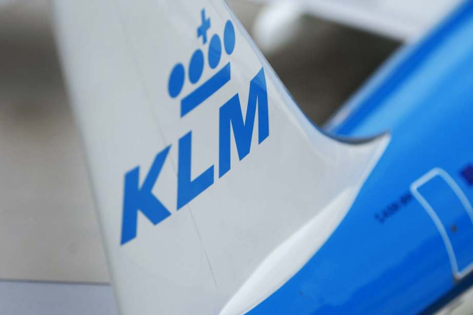 KLM airplane