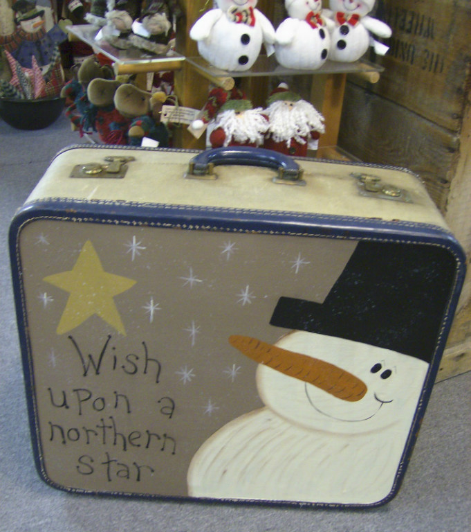 Christmas suitcase