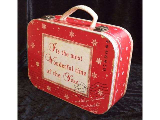 Christmas suitcase 