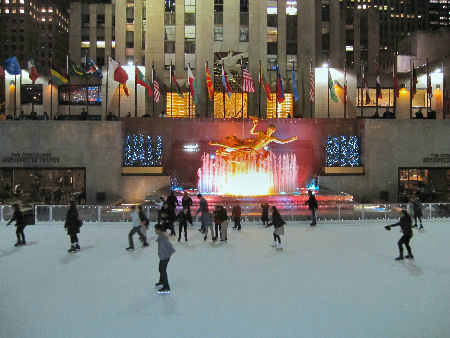 Rockefeller Center Iceskating