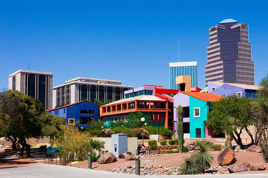 buildings tucson arizona skyline