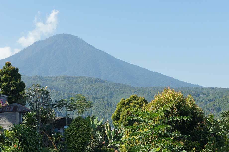 Gunung Agung vulcano