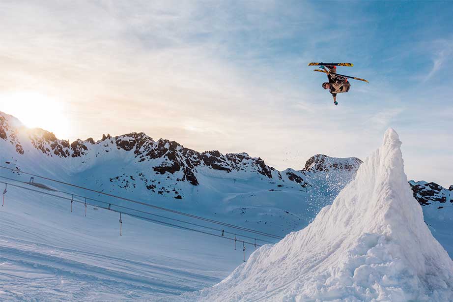 snowboarding guy in the snow