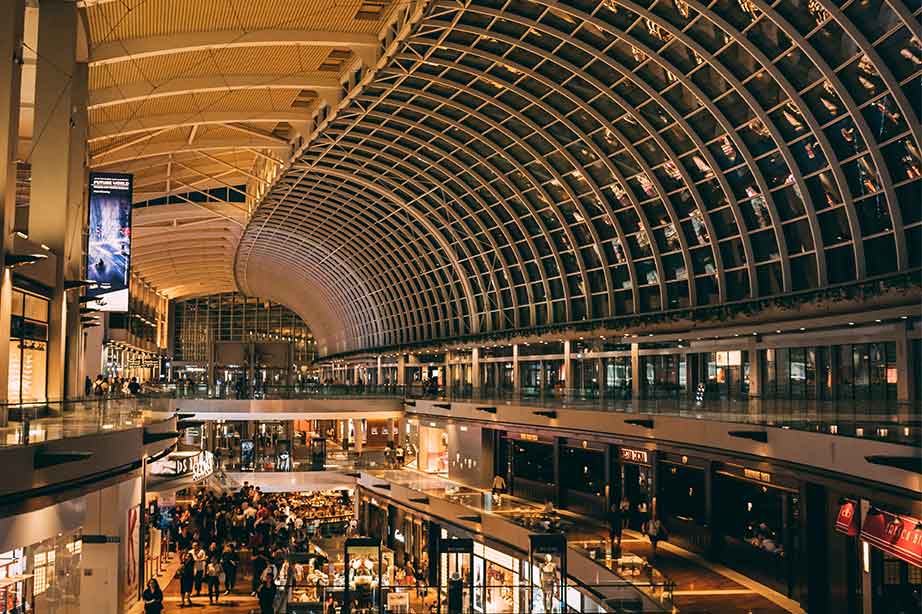 departure hall singapore airport