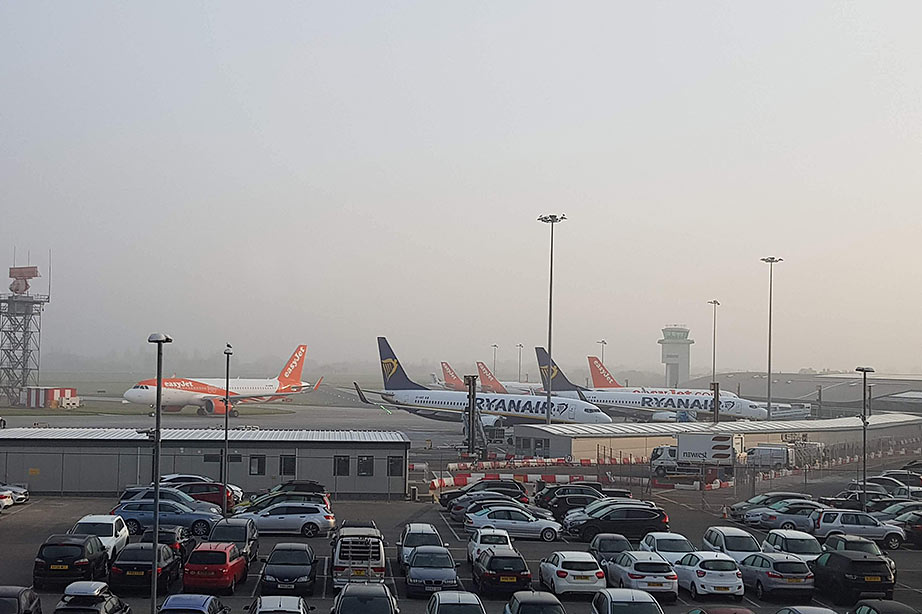 View at Southend airport