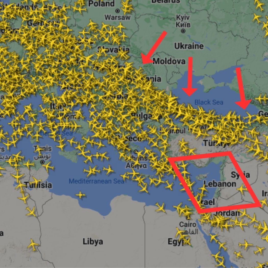 israel airspace