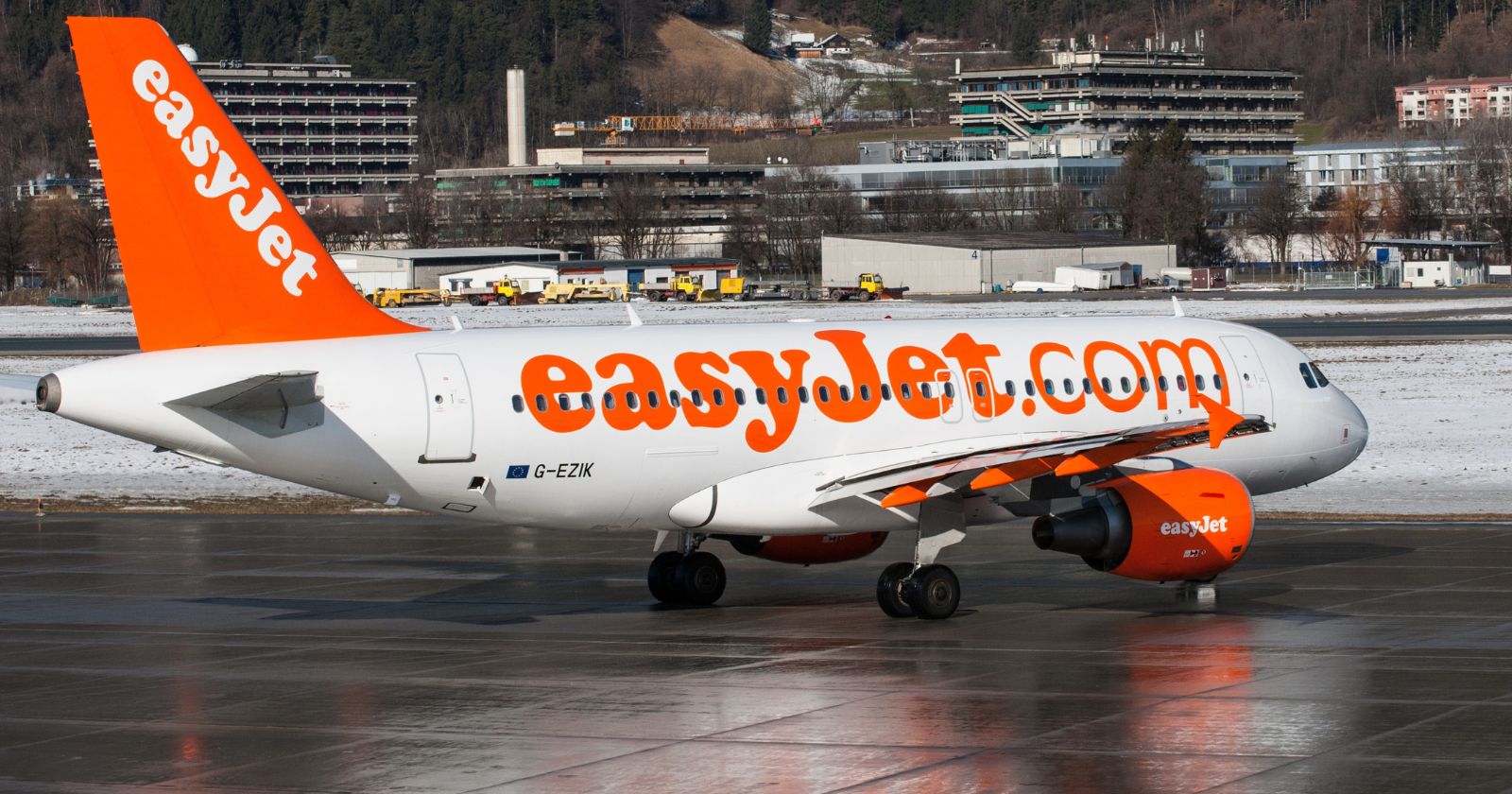 easyJet vliegtuig