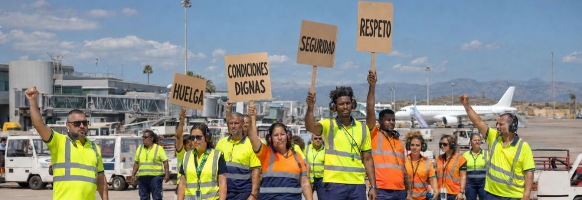 The ground staff of Mallorca is striking. This means a lot of delays.